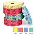 Single Roll Tickets w/ Stock Imprint